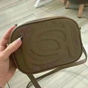 Bebe Tan Handbag Crossbody - New